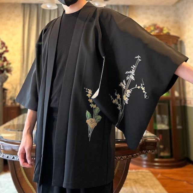 Bamboo Pattern Haori (Japanese traditional haori coat)