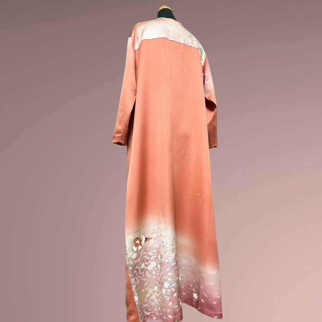 Iro Ro Furisode Spring Evening Kimono Dress