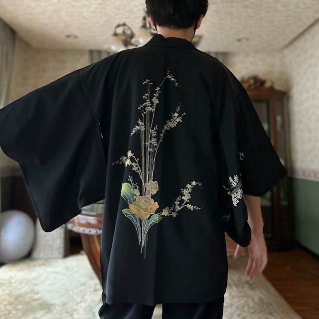 Bamboo Pattern Haori (Japanese traditional haori coat)