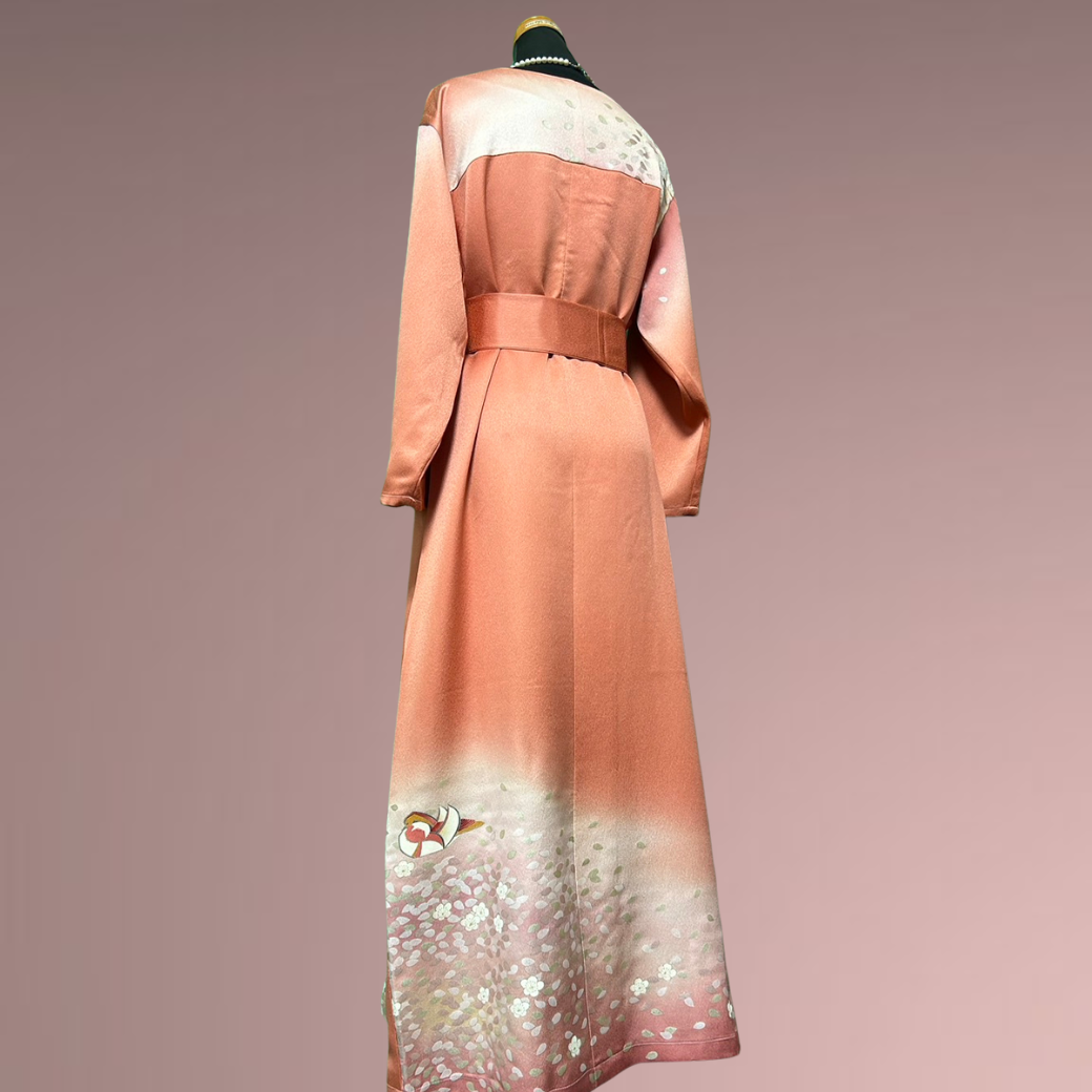 Iro Ro Furisode Spring Evening Kimono Dress