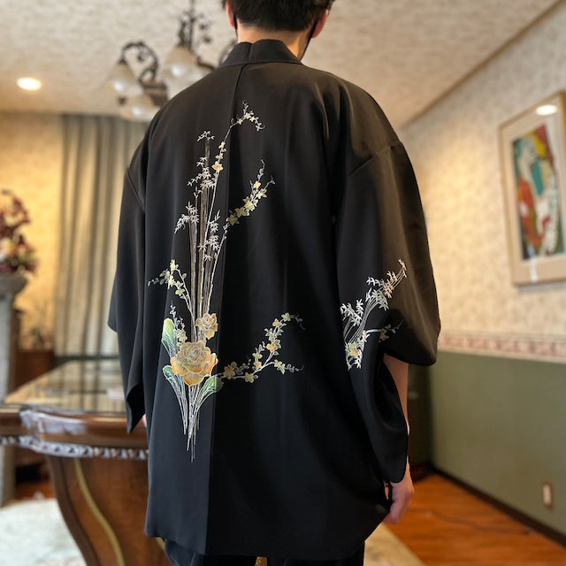 Bamboo Pattern Haori (Japanese traditional haori coat)